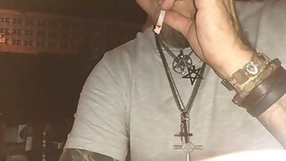 Pissing on the cross.