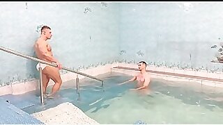 Trapped in the Sauna with an Big Alpha