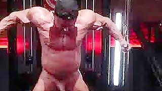 Pro IFBB Italin Butt BB Mattia Vecchi Nude Workout & Dildo Fuck