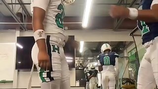 Watch this compilation of some football players in their gear.