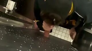 Spy gloryhole bathroom gay