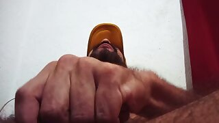 Hansome meth daddy likes to masturbate and Jack off after a 0.40 cc slamrush.