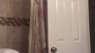 Guy possessed by ghost in the bathroom