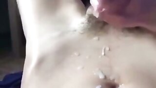 College guy jerks off in front of roommate instead of studying