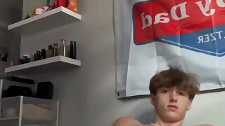College bro jerking off