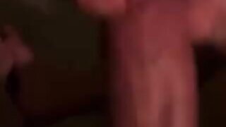 Big dock quick wank and cum