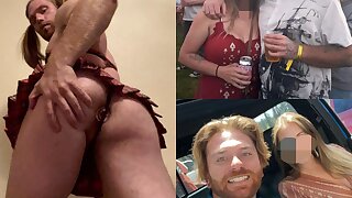 A short video of a redhead Internet slut