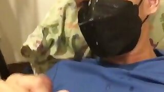 Pinoy gooner self facial