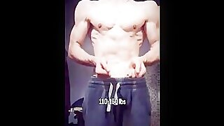 LITTLE GLOW UP TO MUSCLE GOD