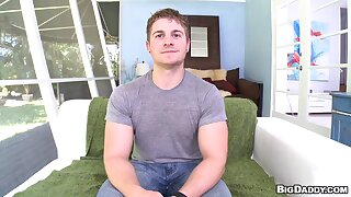 Straight guy's anal satisfaction
