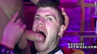 French Twink Fucks Soccer Jock in Sex Club Basement