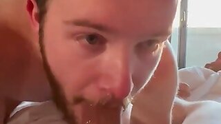 You rarely see Alphas kindly training a faggot’s throat, which is why I find this clip so beautiful and encouraging. There is a place for tenderness in service. I guarantee you this faggot will remem